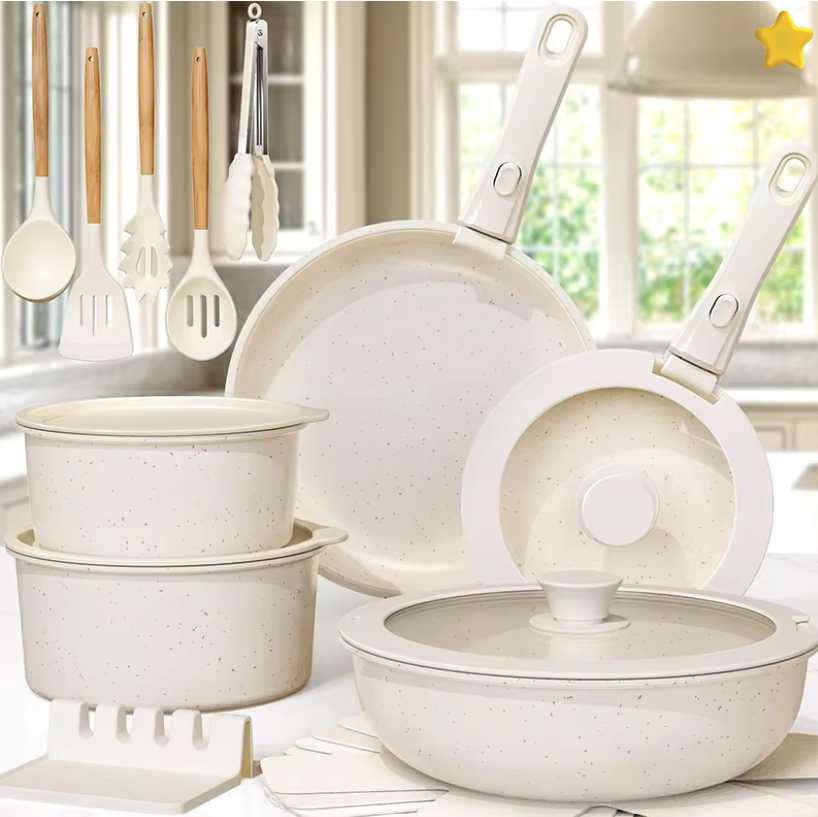 Cookware 21-piece Nonstick Pots & Pan set