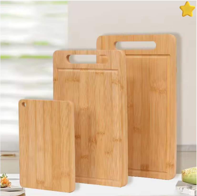 Wooden Chopping Boards Cutting Serving Board Double-sided Available Wooden Thick Boards For Chopping Charcuterie Serving Boards