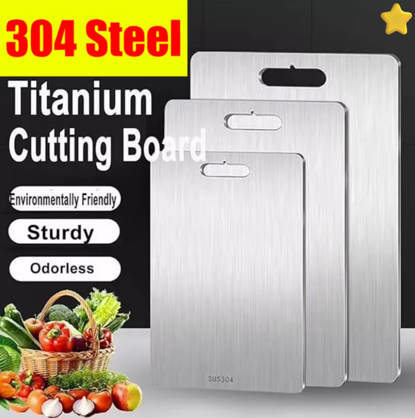 Titanium Stainless steel Cutting Board