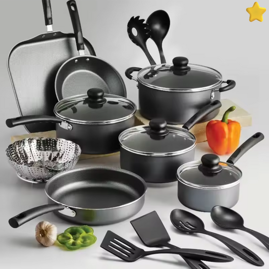 Cookware Nonstick 18-peice set