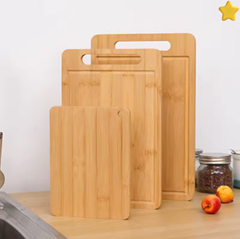 Wooden Chopping Boards Cutting Serving Board Double-sided Available Wooden Thick Boards For Chopping Charcuterie Serving Boards